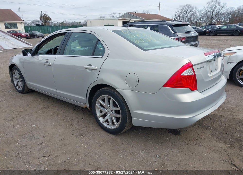 2010 FORD FUSION SEL VIN: 3FAHP0JA7AR149647