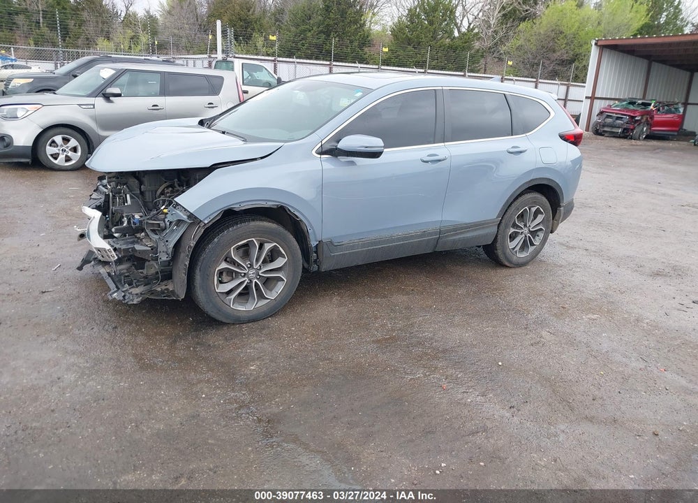 2022 HONDA CR-V AWD EX-L VIN: 7FARW2H85NE041765