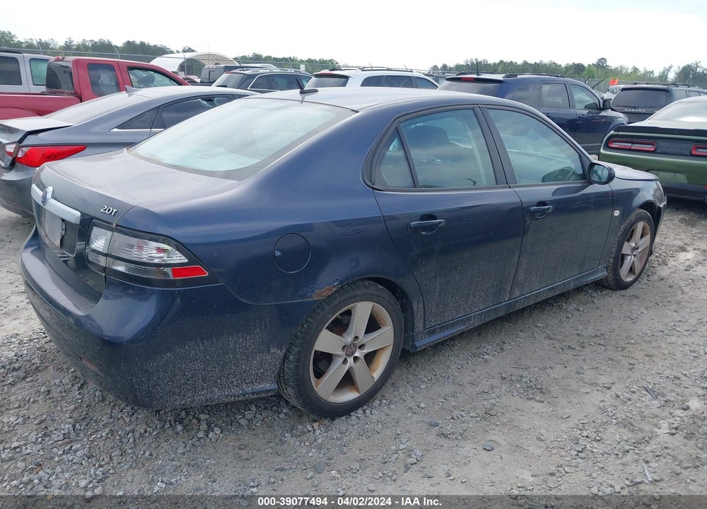2008 SAAB 9-3 2.0T VIN: YS3FB46Y481136638