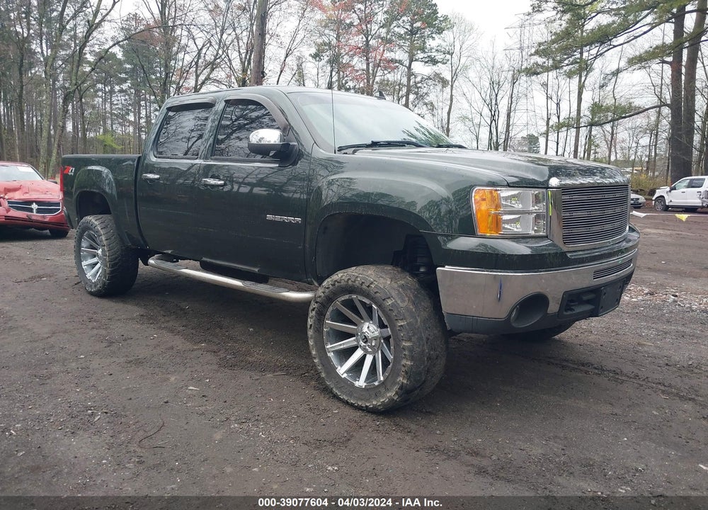 2013 GMC SIERRA 1500 SLT VIN: 3GTP2WE71DG196288
