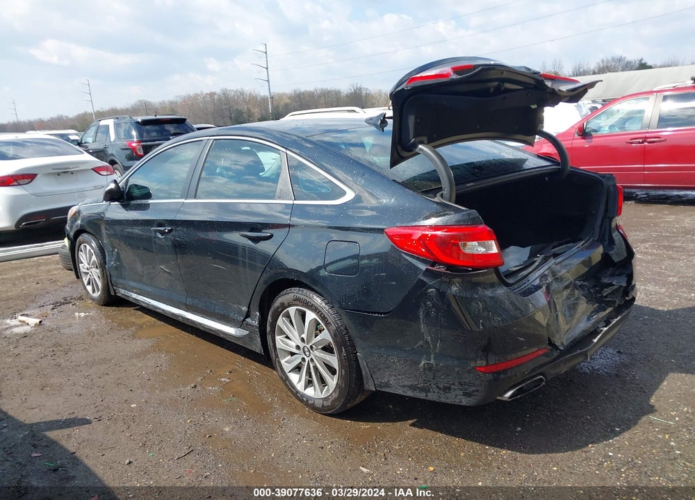 2016 HYUNDAI SONATA SPORT VIN: 5NPE34AF5GH289378