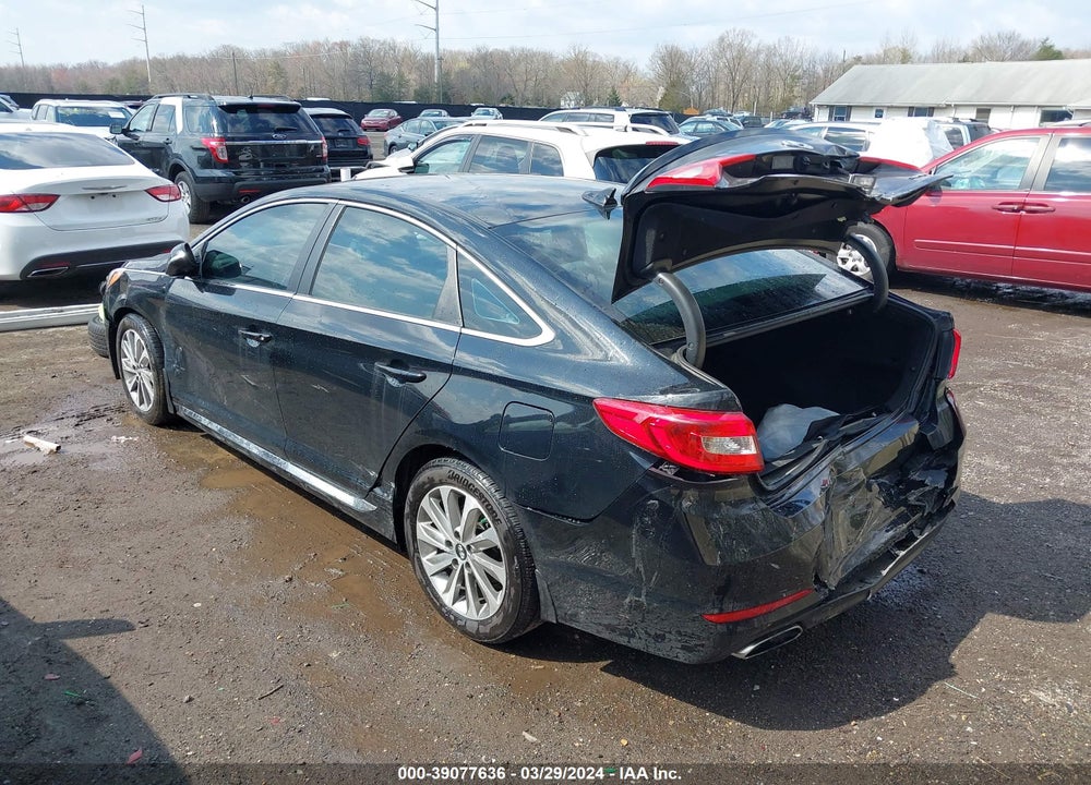 2016 HYUNDAI SONATA SPORT VIN: 5NPE34AF5GH289378
