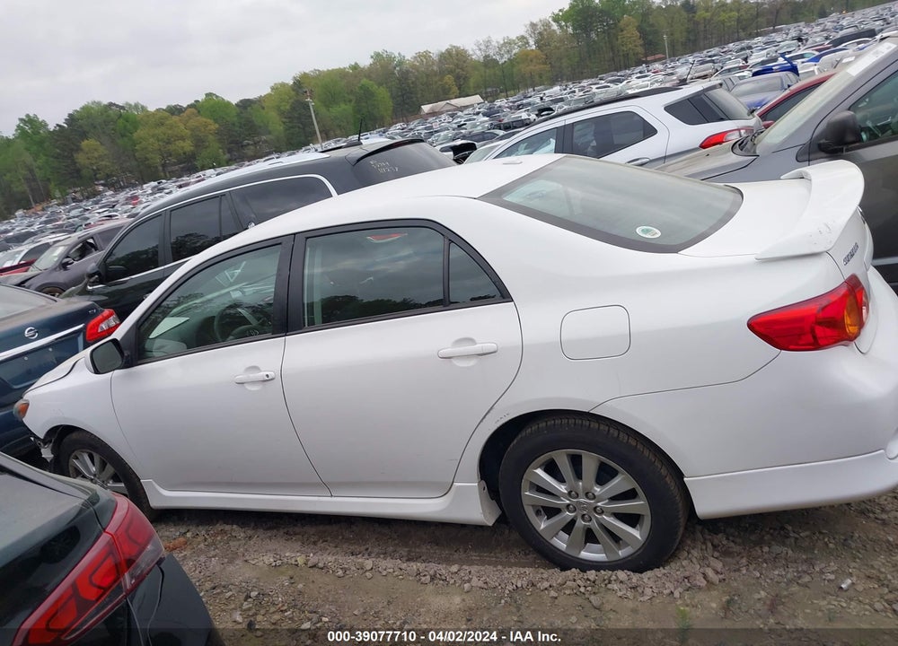2009 TOYOTA COROLLA S VIN: 2T1BU40EX9C155125