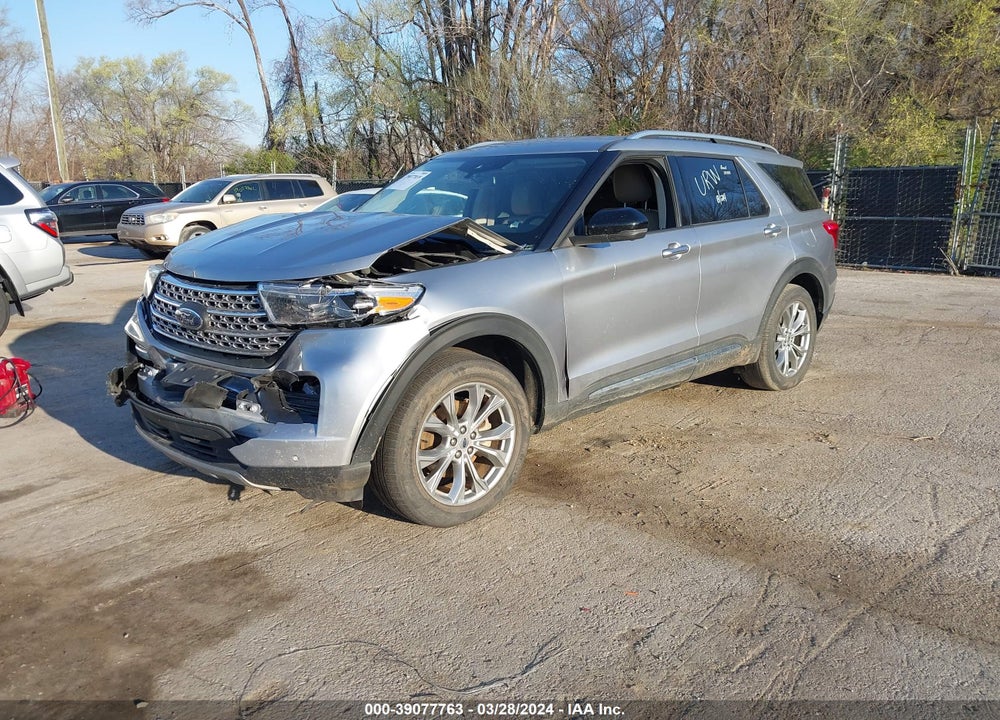 2021 FORD EXPLORER LIMITED VIN: 1FMSK7FH9MGB35821