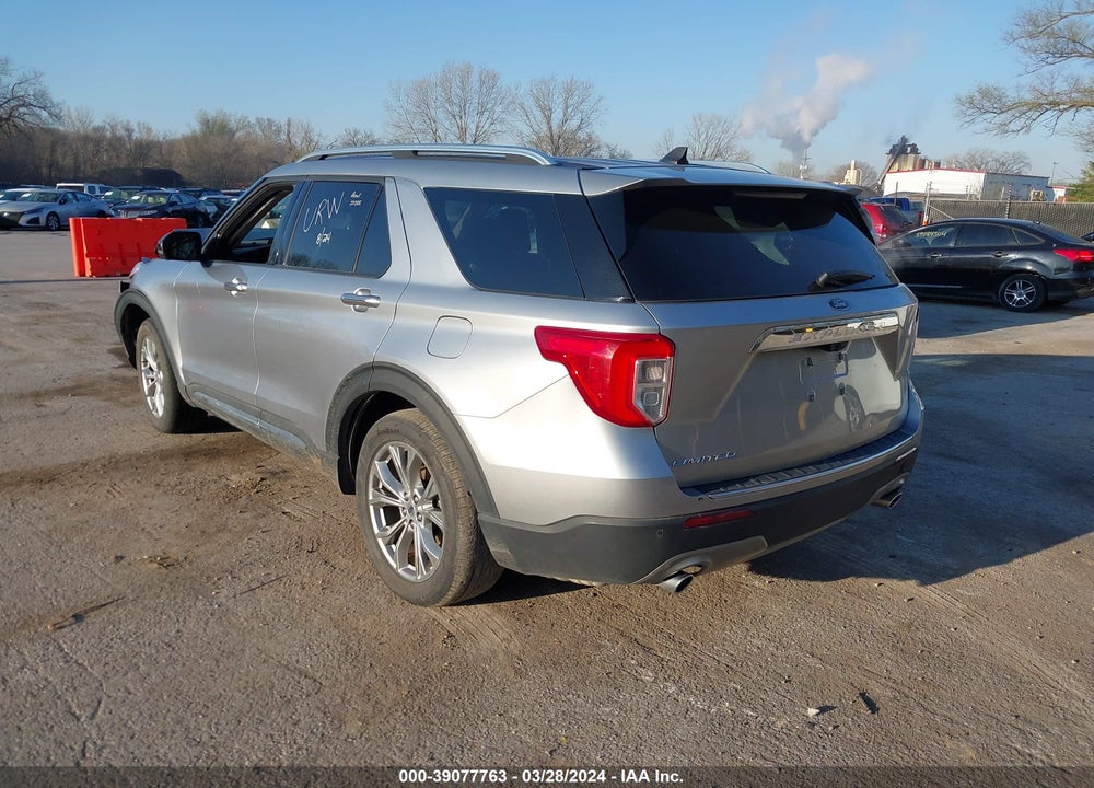 2021 FORD EXPLORER LIMITED VIN: 1FMSK7FH9MGB35821