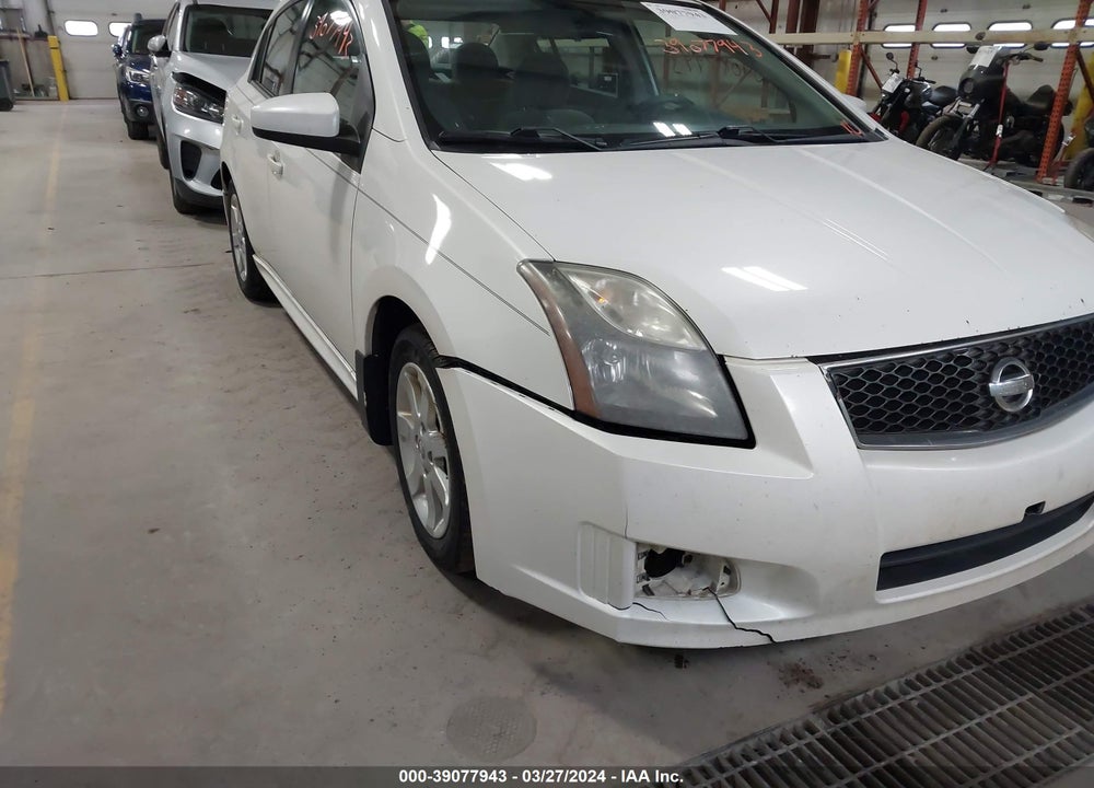 2012 NISSAN SENTRA 2.0 SR VIN: 3N1AB6APXCL702639