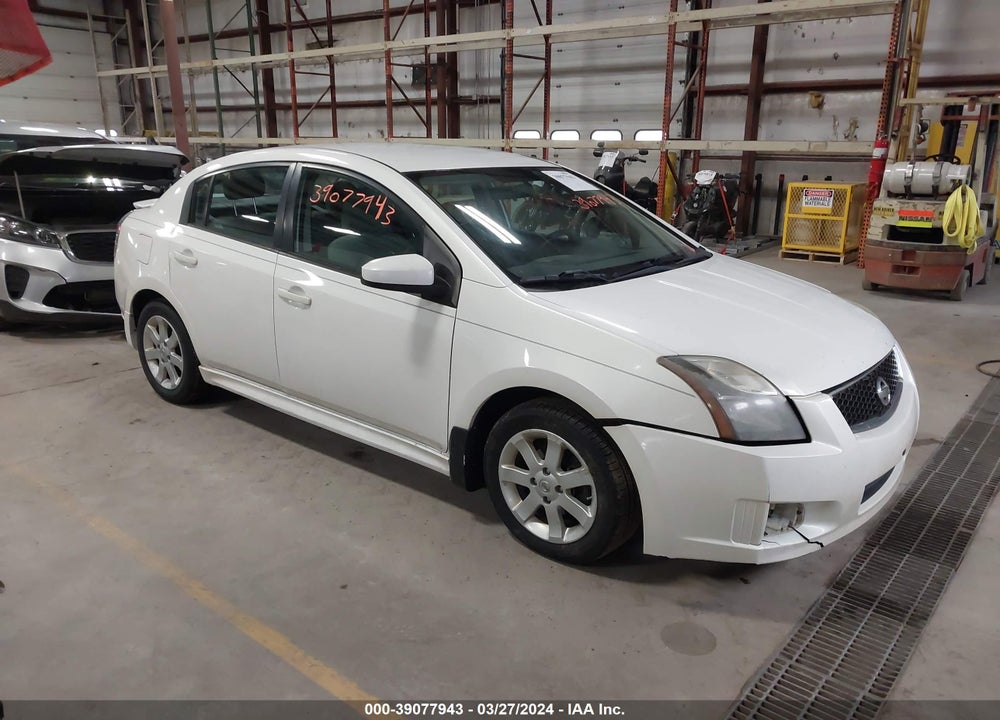 2012 NISSAN SENTRA 2.0 SR VIN: 3N1AB6APXCL702639