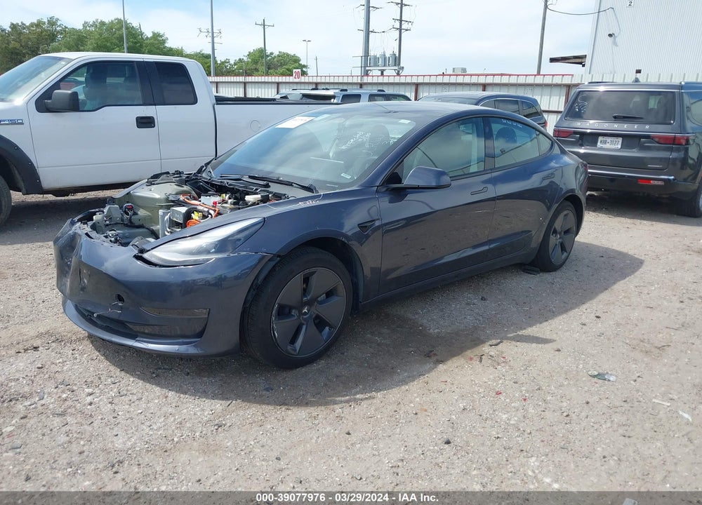 2023 TESLA MODEL 3 REAR-WHEEL DRIVE VIN: 5YJ3E1EA4PF436707