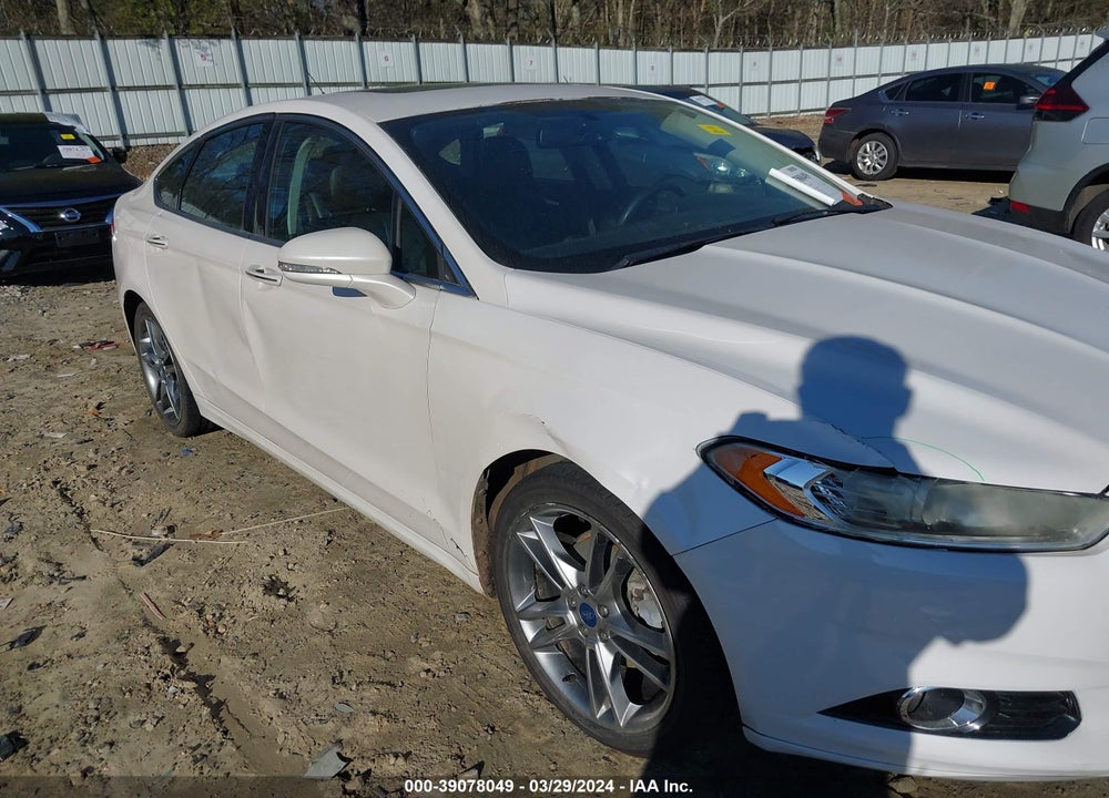 2013 FORD FUSION TITANIUM VIN: 3FA6P0D92DR101244
