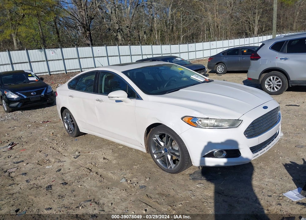 2013 FORD FUSION TITANIUM VIN: 3FA6P0D92DR101244