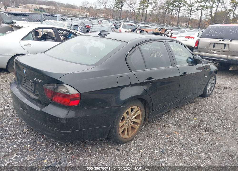 2007 BMW 328I VIN: WBAVA33517KX81943
