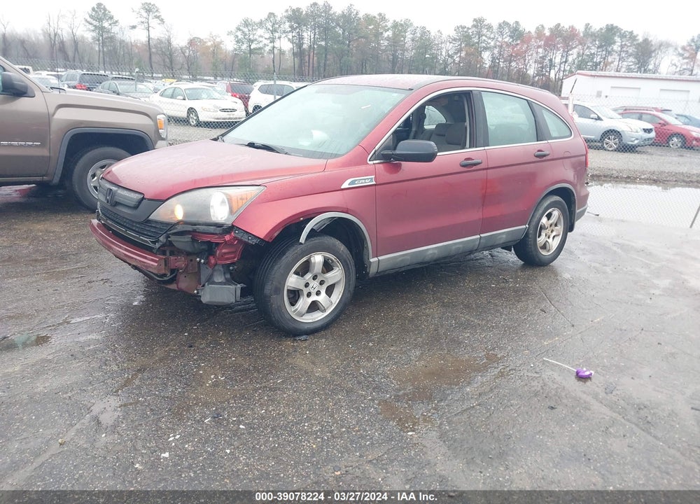 2009 HONDA CR-V LX VIN: 5J6RE38329L020409