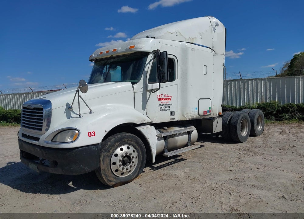 2012 FREIGHTLINER COLUMBIA COLUMBIA VIN: 1FVXA7CG1CDBL5683