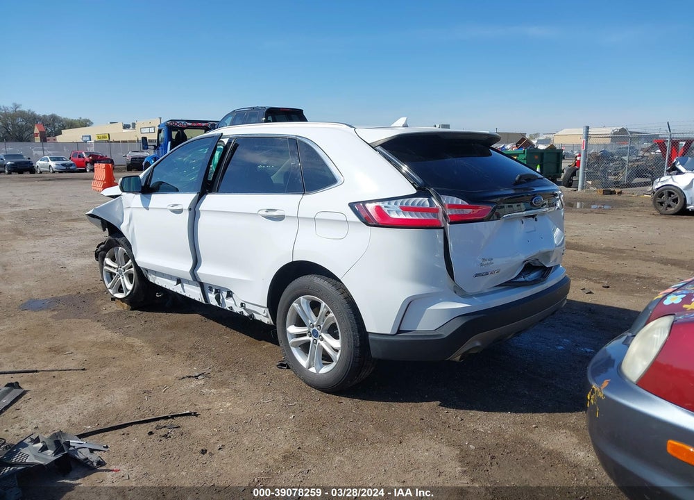 2019 FORD EDGE SEL VIN: 2FMPK3J99KBB21629