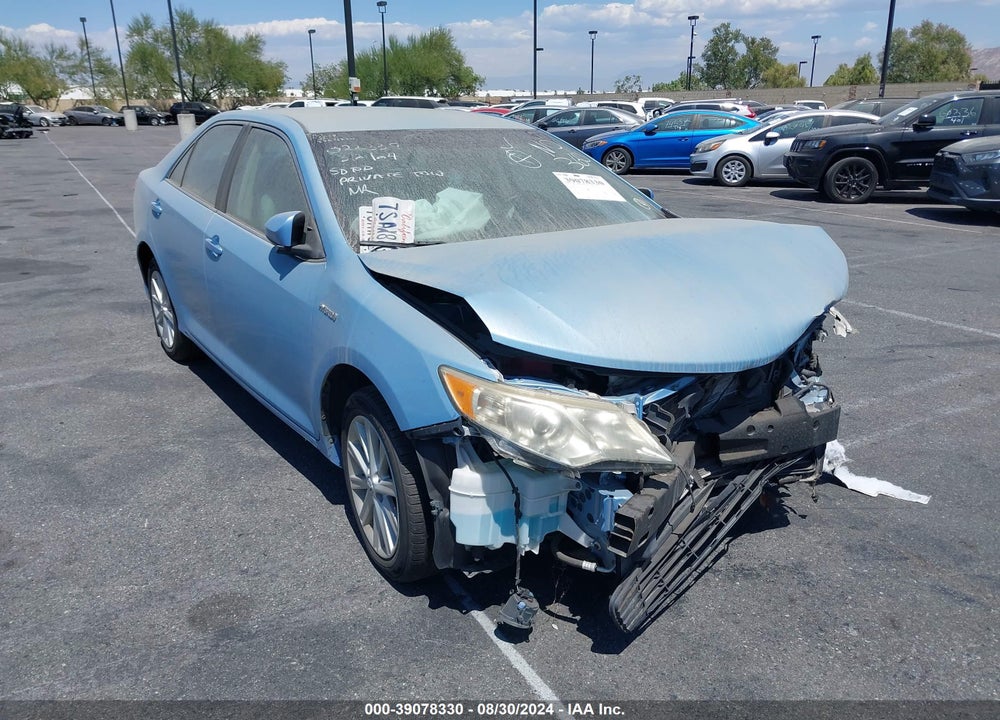 2013 TOYOTA CAMRY HYBRID XLE VIN: 4T1BD1FK5DU073158