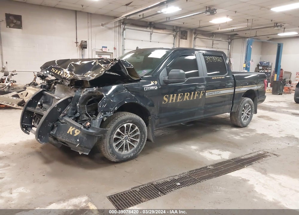 2020 FORD F-150 POLICE RESPONDER XL VIN: 1FTEW1P47LKE44357