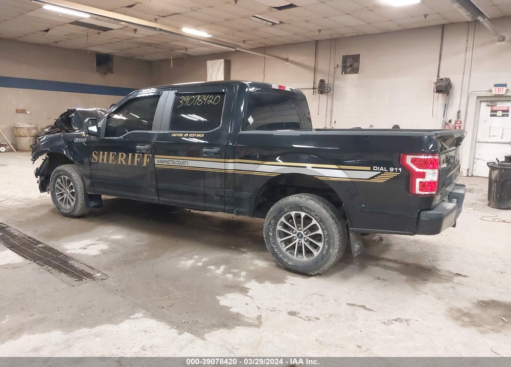 2020 FORD F-150 POLICE RESPONDER XL VIN: 1FTEW1P47LKE44357