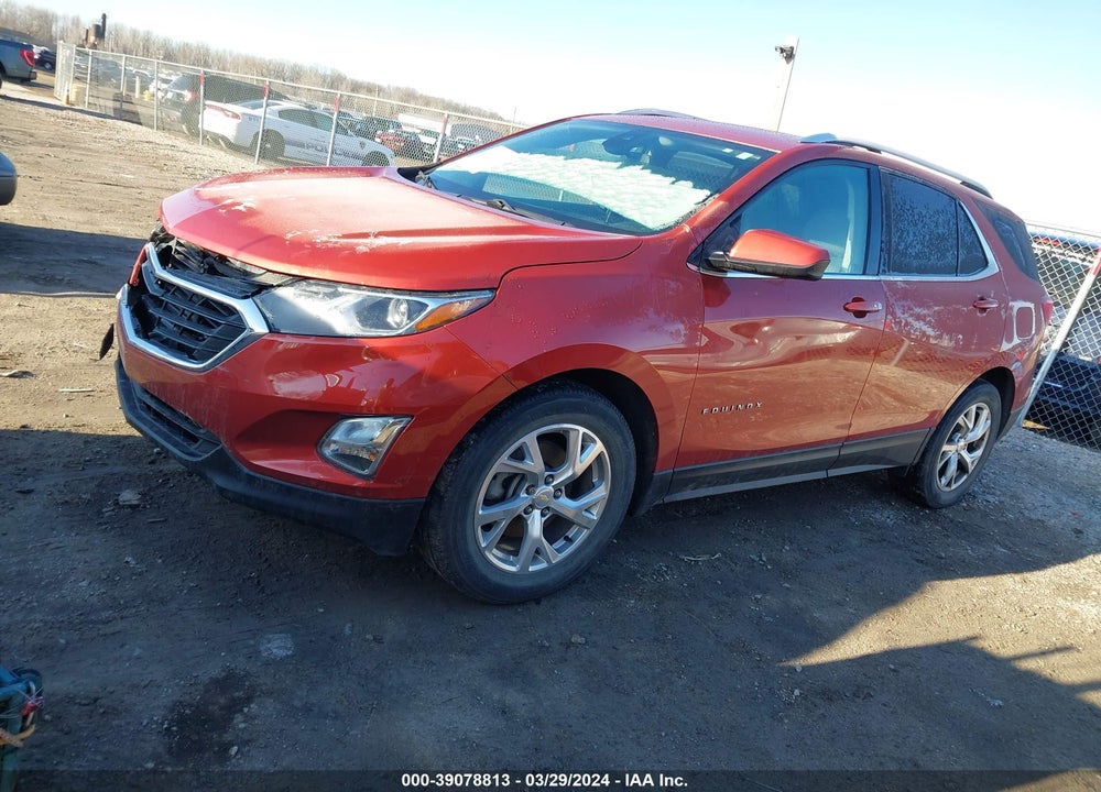 2020 CHEVROLET EQUINOX FWD LT 2.0L TURBO VIN: 2GNAXLEX7L6157373