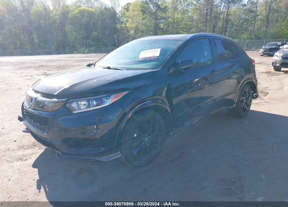 2022 HONDA HR-V 2WD SPORT VIN: 3CZRU5H18NM733319