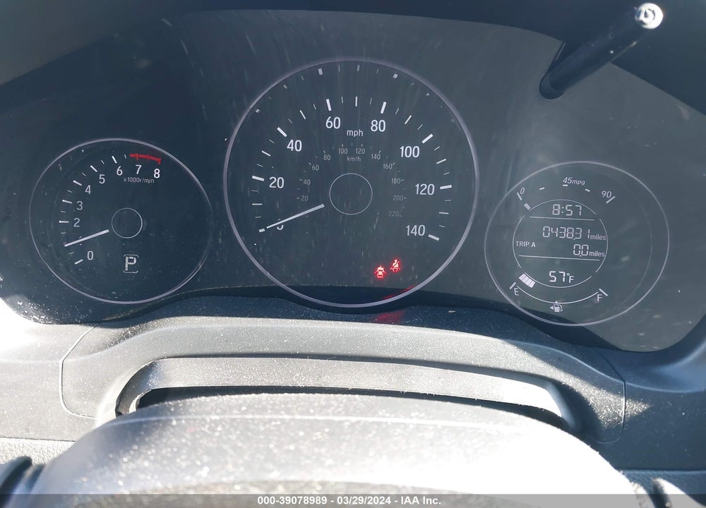 2022 HONDA HR-V 2WD SPORT VIN: 3CZRU5H18NM733319