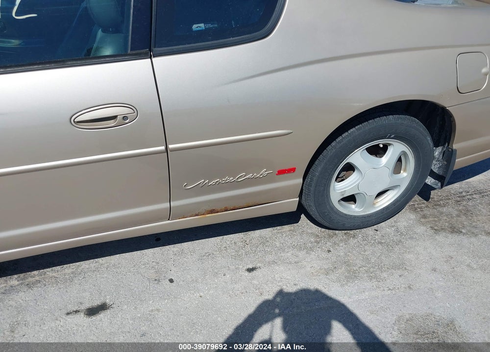 2000 CHEVROLET MONTE CARLO SS VIN: 2G1WX12K8Y9208096