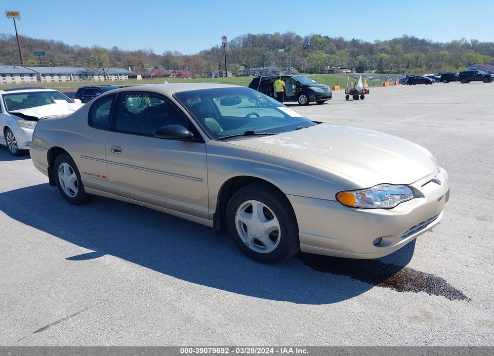 2000 CHEVROLET MONTE CARLO SS VIN: 2G1WX12K8Y9208096