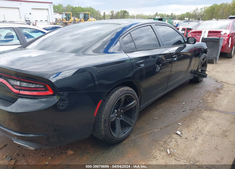 2016 DODGE CHARGER SE VIN: 2C3CDXBG9GH205900