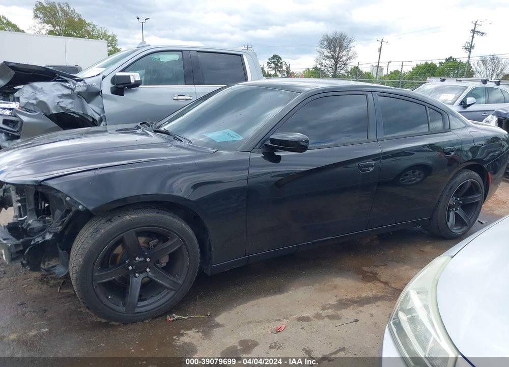 2016 DODGE CHARGER SE VIN: 2C3CDXBG9GH205900