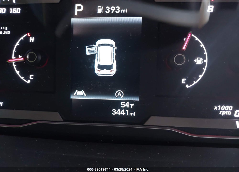 2023 HYUNDAI TUCSON SEL VIN: 5NMJB3AE9PH191020
