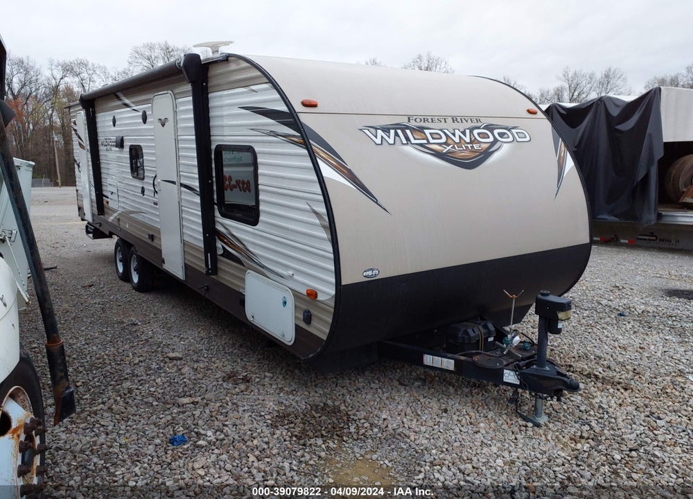 2019 FOREST RIVER WILDWOOD VIN: 4X4TWDB24K7361771