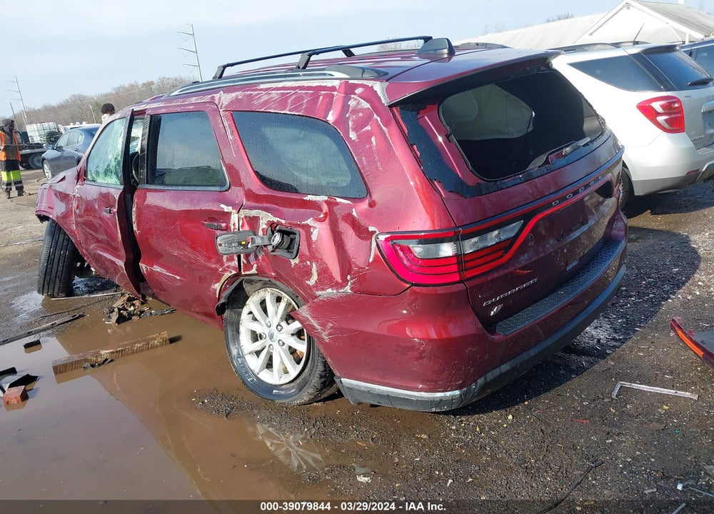 2021 DODGE DURANGO SXT PLUS AWD VIN: 1C4RDJAG2MC696846