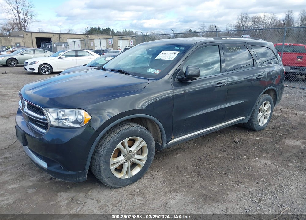 2011 DODGE DURANGO CREW VIN: 1D4SE4GT2BC699637