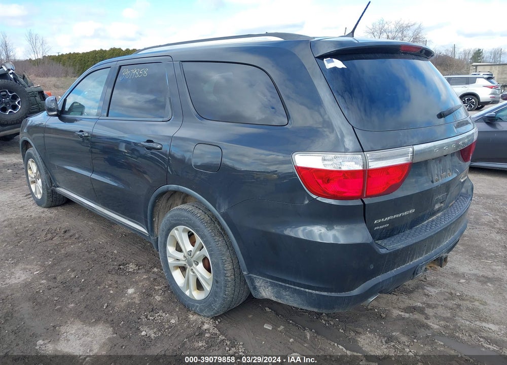 2011 DODGE DURANGO CREW VIN: 1D4SE4GT2BC699637