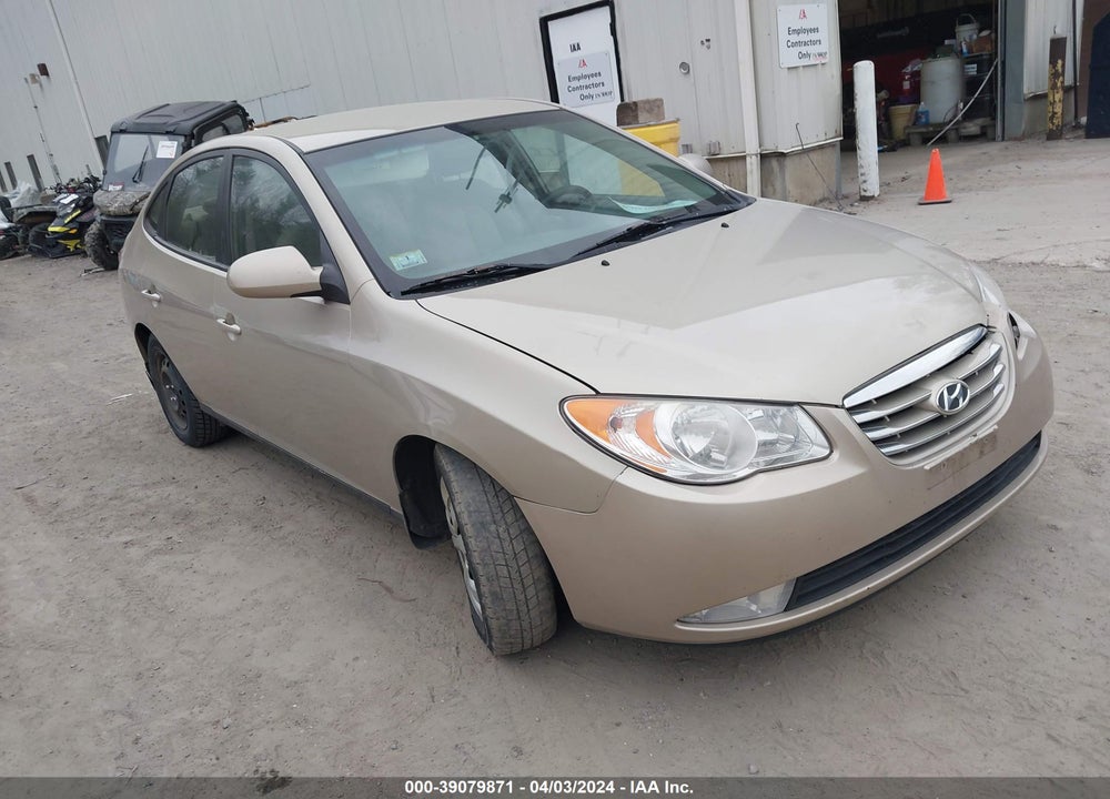 2010 HYUNDAI ELANTRA GLS VIN: KMHDU4AD9AU945727