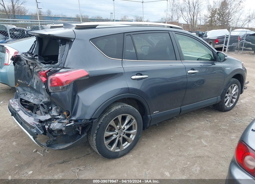 2016 TOYOTA RAV4 HV LIMITED VIN: JTMDJREV9GD010133