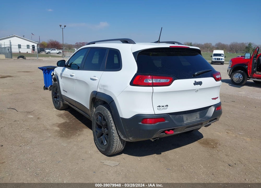 2017 JEEP CHEROKEE TRAILHAWK 4X4 VIN: 1C4PJMBS7HW538396