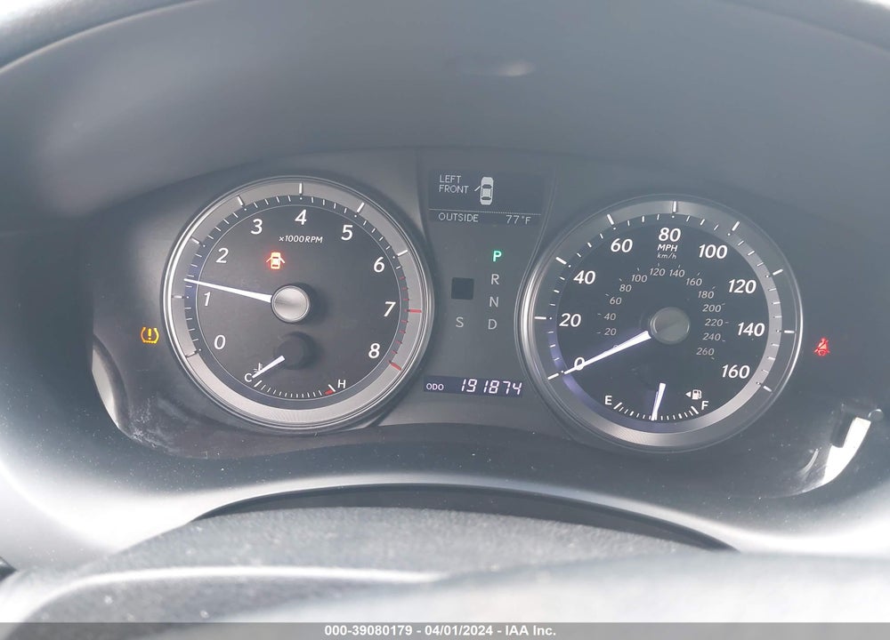2011 LEXUS ES 350 VIN: JTHBK1EG8B2449933