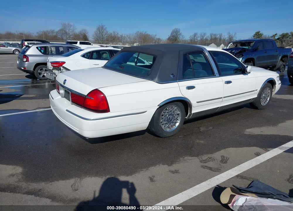 2001 MERCURY GRAND MARQUIS GS VIN: 2MEFM74W01X701936
