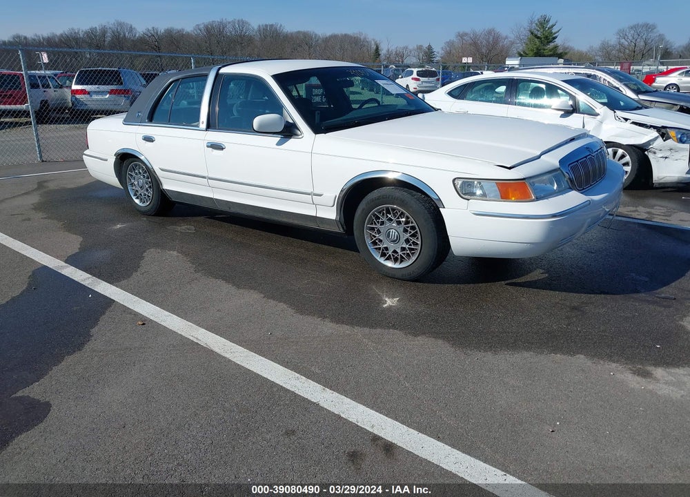 2001 MERCURY GRAND MARQUIS GS VIN: 2MEFM74W01X701936