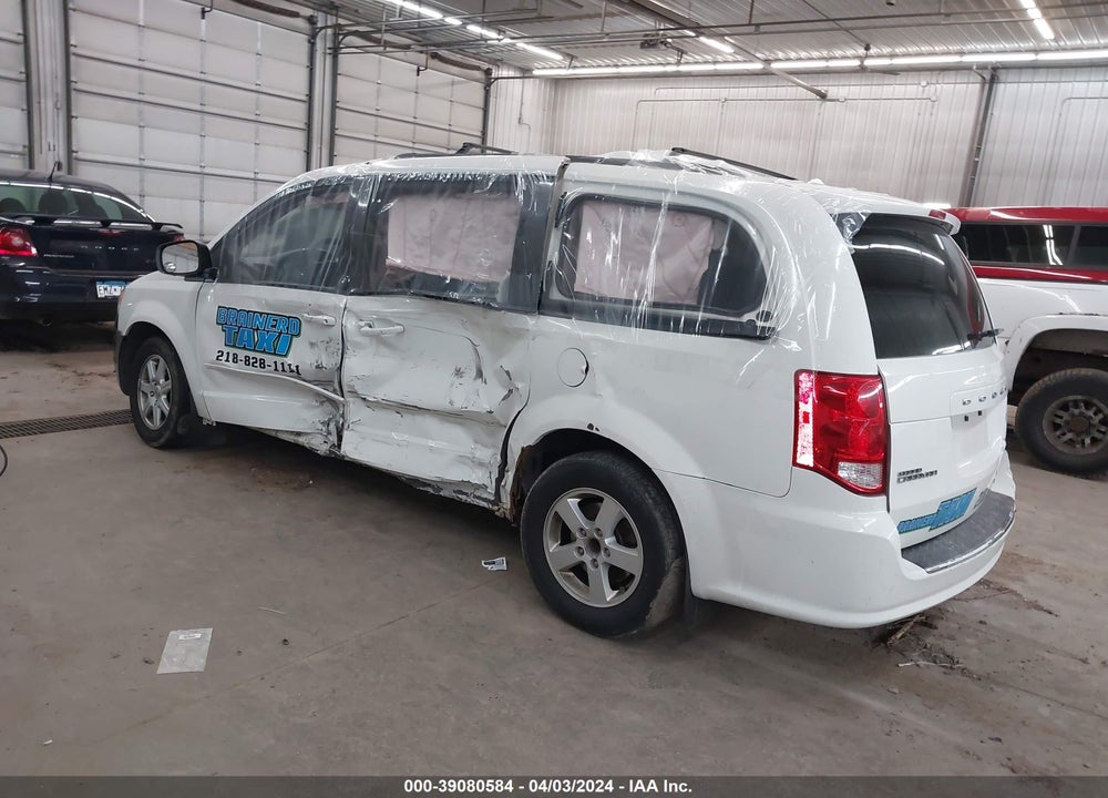 2012 DODGE GRAND CARAVAN SXT VIN: 2C4RDGCG6CR357481