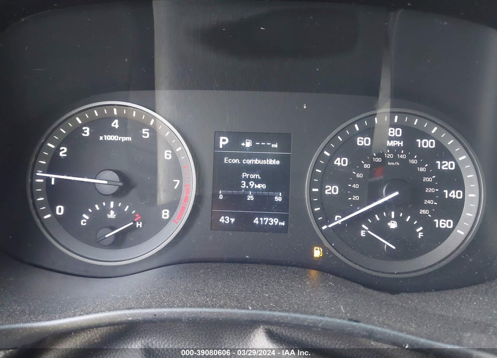 2019 HYUNDAI TUCSON SE VIN: KM8J2CA44KU002794