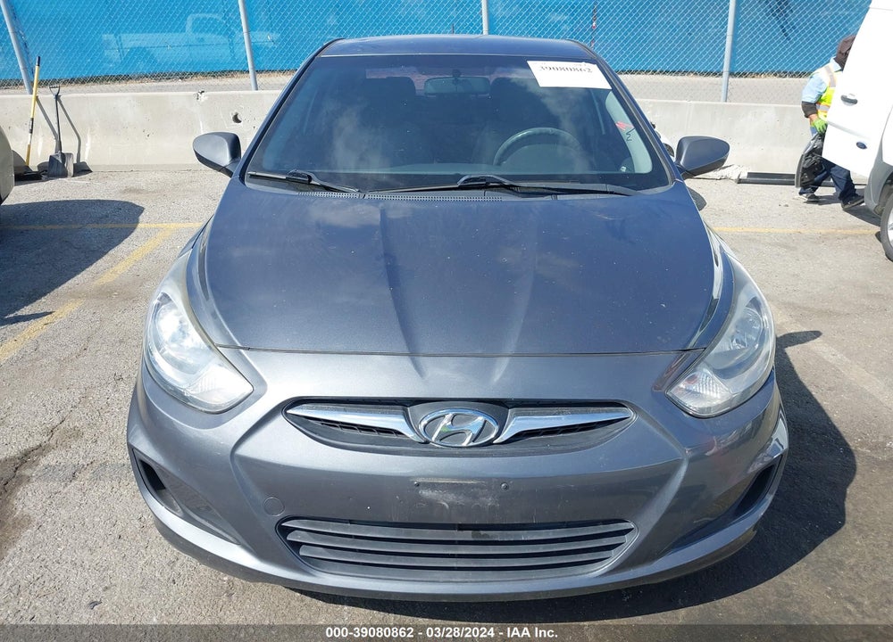 2013 HYUNDAI ACCENT GLS VIN: KMHCT4AE6DU286582