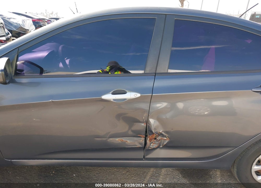 2013 HYUNDAI ACCENT GLS VIN: KMHCT4AE6DU286582