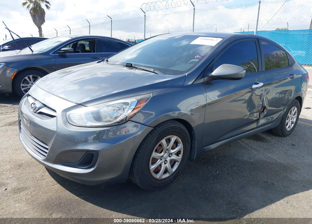 2013 HYUNDAI ACCENT GLS VIN: KMHCT4AE6DU286582