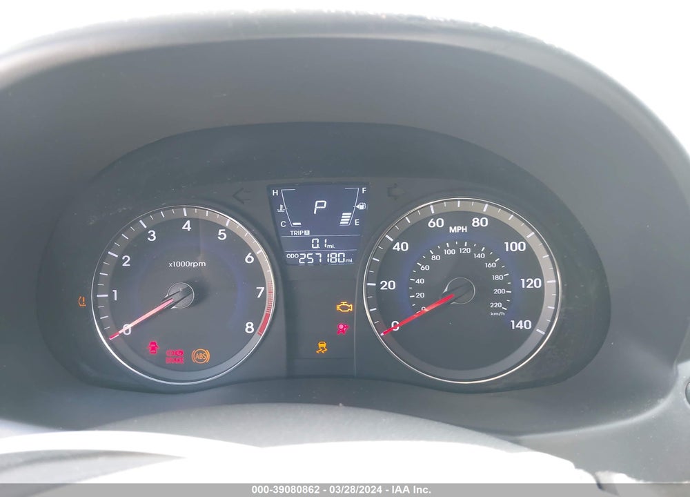 2013 HYUNDAI ACCENT GLS VIN: KMHCT4AE6DU286582