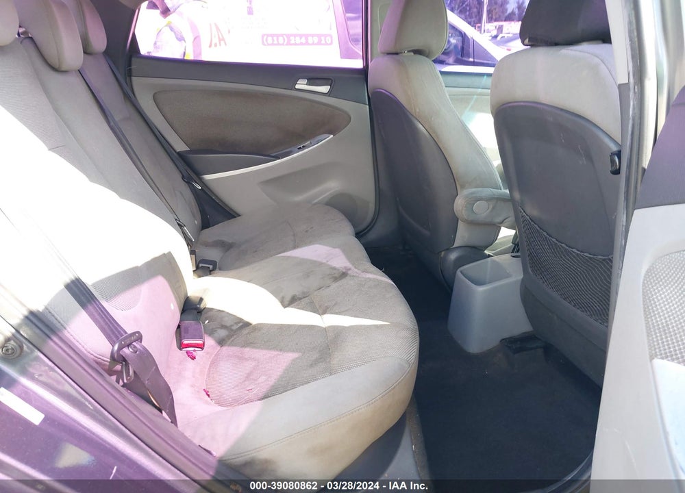 2013 HYUNDAI ACCENT GLS VIN: KMHCT4AE6DU286582