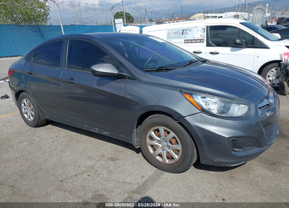 2013 HYUNDAI ACCENT GLS VIN: KMHCT4AE6DU286582