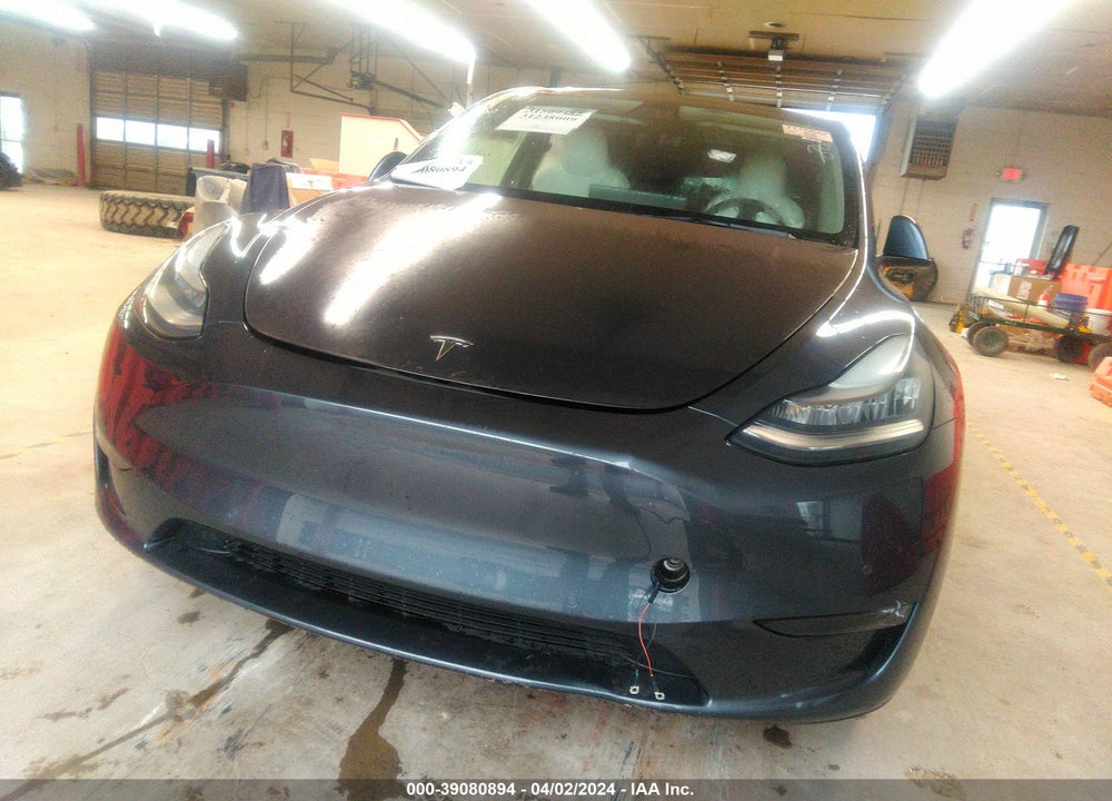 2021 TESLA MODEL Y LONG RANGE DUAL MOTOR ALL-WHEEL DRIVE VIN: 5YJYGAEE4MF144117