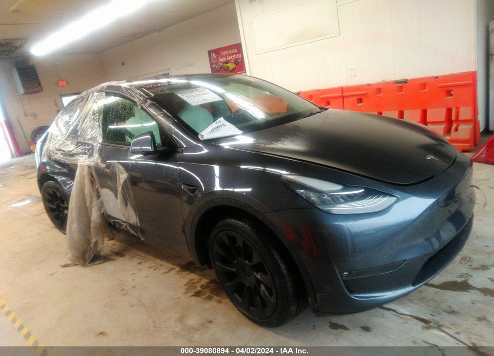 2021 TESLA MODEL Y LONG RANGE DUAL MOTOR ALL-WHEEL DRIVE VIN: 5YJYGAEE4MF144117