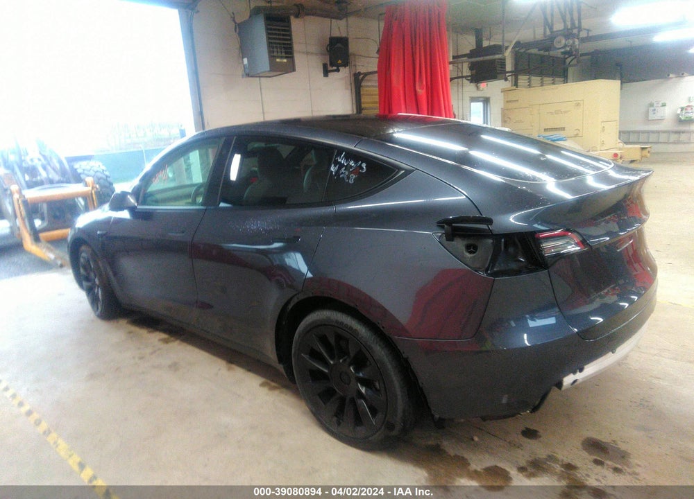 2021 TESLA MODEL Y LONG RANGE DUAL MOTOR ALL-WHEEL DRIVE VIN: 5YJYGAEE4MF144117